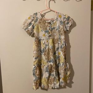 Toddler girls floral dress